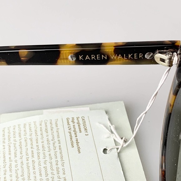 NIB Karen walker Super Spaceship sunglasses - Picture 10 of 10